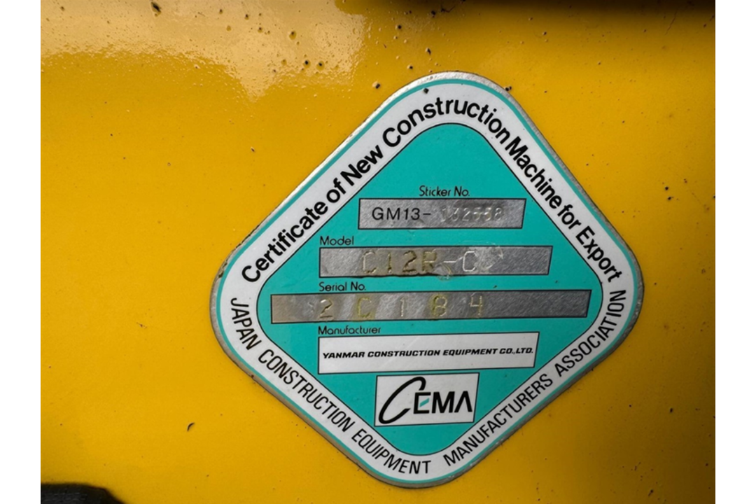 2021 - Yanmar C12R-C Dumper (255 hours) - Image 10 of 15