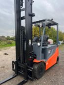 2013, TOYOTA - 2.5 Tonne Electric Forklift (1,323 recorded hours)