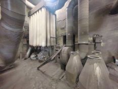 NO RESERVE - 21-Bag Hanging Dust Bag System with 15kW Fan
