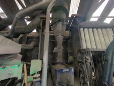 NO RESERVE - Dust Extraction Hopper Cyclone with 1.5kW Rotary Valve