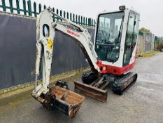 2016, TAKEUCHI TB216 EXCAVATOR (3,727 hours)