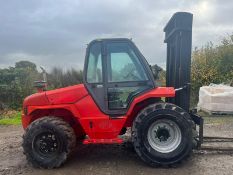 2010, MANITOU - 5 Tonne 4WD Rough Terrain Forklift (7k hours)