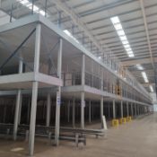 Complete Mezzanine Floor (6.16m Total Finished Height) - Total 2400 m2 over two levels.