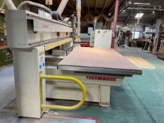 2007,THERMWOOD CNC Machine Circular Model M42105 - Super Controller & HSD FS 919A 2P 8,000 kw Motor