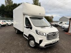 2021, MAXUS DELIVER 9 - LUTON VAN WITH TAIL LIFT (ULEZ, 99k miles)