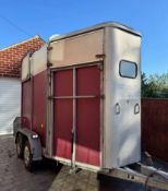 iFor Williams - HB505 Double Horsebox with Partition