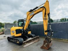 2017, JCB 85Z EXCAVATOR (4715 hours)