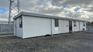 PORTAKABIN - Portable Site Office (Modular Office Building) H - 290cm x L - 1840cm x D - 400xm