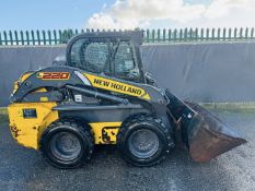 Year 2018 / Model 2019 - New Holland L220 Super Boom (1,315 hours) SKID STEER LOADER