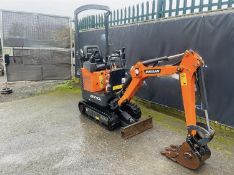 2021, Doosan DX10z Excavator (758 hours)