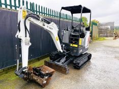 2020, Bobcat E19 Excavator (1,396 hours) Key Code Start, Expanding Tracks, + 2 Buckets)