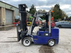 NISSAN - 3.5 Ton Gas Forklift - Triple Mast, 6m Lift + Side Shift (6,340 hours)