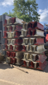 Mass Barriers (Red & White) - 29 x red & 36 x white