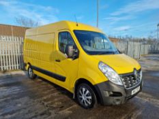 2017 Renault Master Business MM33 Panel Van in Yellow (125,478 miles)