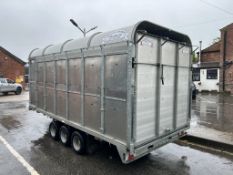 USED GRAHAM EDWARDS LIVESTOCK TRAILER