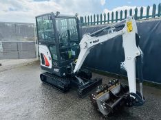 2020, Bobcat E19 Excavator (2,304 hours) Key Code Start, 3 Buckets