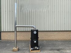 NO RESERVE - UNUSED Multi-Fuel Heater - DEVILLE with Blue Flame Technology