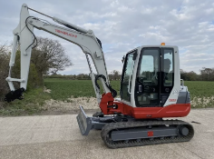 2014, TAKEUCHI - TB250 Excavator (Rubber Tracks, 5 Ton Tonne Mini Digger - 4600 hours)