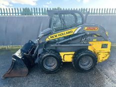 Year 2018 / Model 2019 - New Holland L220 Super Boom (1,315 hours) SKID STEER LOADER