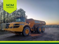 PLANT, MACHINERY & COMMERCIAL VEHICLES - Featuring Main Dealer Supplied 2023, VOLVO A25G Articulated Haulers, Forklifts, Telehandlers & Trailers