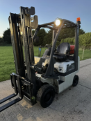 2013, NISSAN 1.5 Tonne Gas Forklift (4,458 hours)