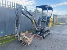 2018, Volvo EC15D Excavator (1,984 hours)