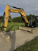 2022, SANY - SY80U Zero Swing, 8 Ton Excavator