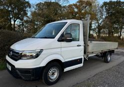 2020, VOLKSWAGEN CRAFTER - Dropside Truck (133 k miles)