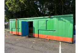 NO RESERVE Elliott 30 Foot Mobile Office Container