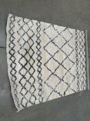 NO RESERVE Alto Cream & Grey 200x300cm Rug