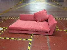 NO RESERVE Larsen LHF Chaise Unit