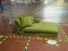 NO RESERVE Teddy RHF Chaise Unit