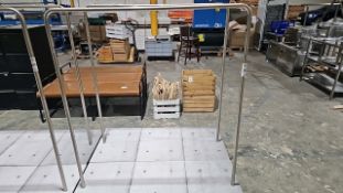 NO RESERVE 3 Clothes Rails