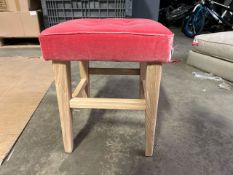 NO RESERVE Buttons Short Stool