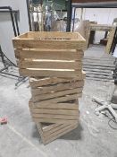 NO RESERVE Four Wooden Crates