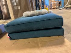 NO RESERVE Bluebell Medium Rectangular Footstool