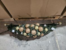 NO RESERVE 6 Illuminated Christmas Garlands