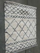 NO RESERVE Alto Cream & Grey 160x230cm Rug