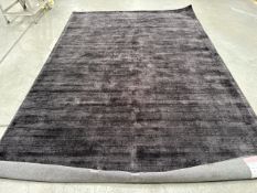 NO RESERVE Blade Rug 200x290cm In Charcoal