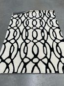 NO RESERVE Nairobi Large Rug In Iron 160x230cm