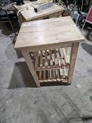 NO RESERVE Table With Two Shelves