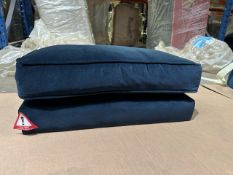 NO RESERVE Bluebell Small Rectangular Footstool