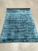 NO RESERVE Tokyo Rug In Teal 160cm x 230cm