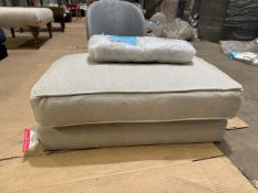 NO RESERVE Bluebell Small Rectangular Footstool