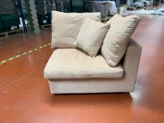 NO RESERVE Long Island Slim LHF Unit In Pavillion Pink Brushstroke