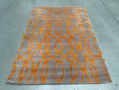 NO RESERVE Matrix Wire Max37 160cm x 230cm Rug