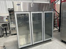 *NO RESERVE* Atosa YCF9403 3 Door Fridge
