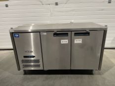 *NO RESERVE* Williams 2 Door Counter Refrigerator