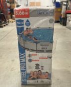 *NOW NO RESERVE* Swimming Pool Best Way Steel Pro Max 3.66m