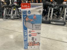 *NOW NO RESERVE* Swimming Pool Best Way Steel Pro Max 3.05m